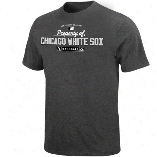 Majestic Chicago White Sox Youth Charcoal Property Of T-shirt