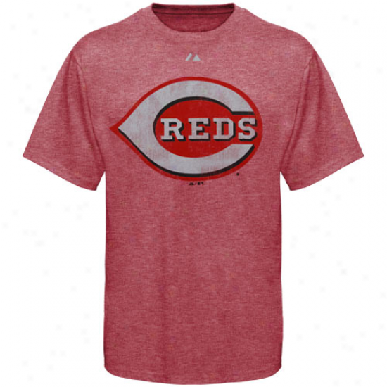 Majestic Cincinnati Reds Ballyard Legends T-shirt - Red