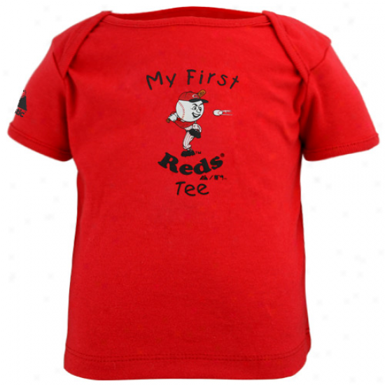 Majestic Cincinnati Reds Infant My First Tee T-shirt - Red-