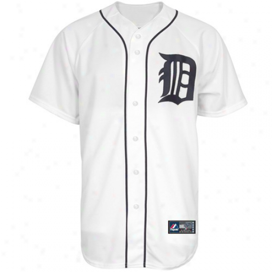 Majestic Detroit Tigers Preschool Autograph copy Jersey - White