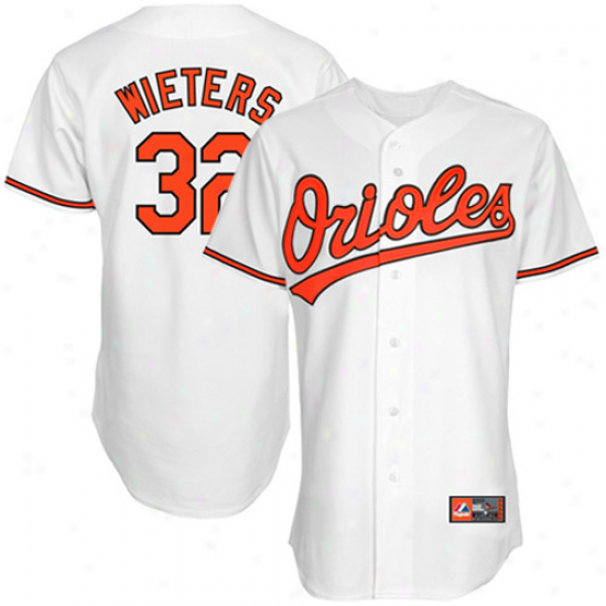 Majestic Matt Wieters Baltimore Orioles Replica Jersey - Gray