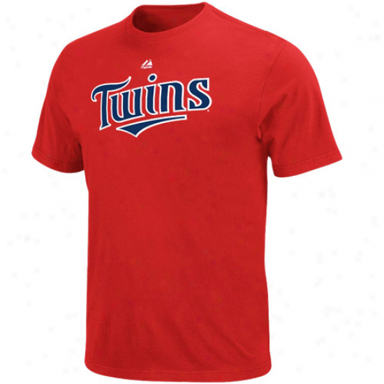 Splendid Minnesota Twins Res Official Wordmark T-shirt