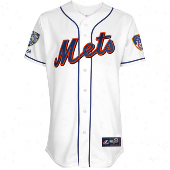 Elevated New York Mets 2011 Nypd-fdny Jersey - White