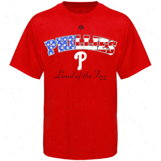 Majestic Philadelphia Phillies Glory Team T-shirt - Red