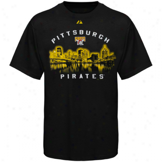 Majestic Pittsburgh Pirates Bjg City Dreasm T-shirt - Dismal