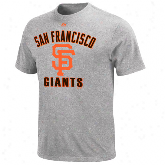 Majestic San Francisco Giants Performance Fan T-shirt - As