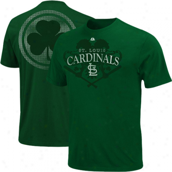 Majestic St. Louis Cardinals Cr1tic Catch T-shirt - Green