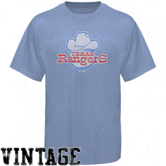 Splendid Texas Rangers Modern Fit T-shirt - Light Blue