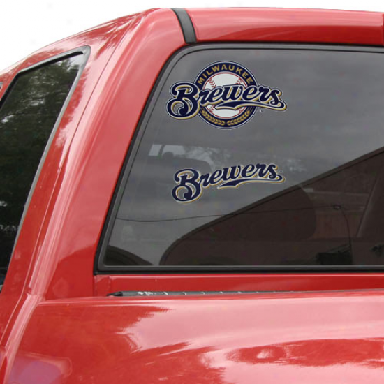 Milwaukee Brewers 11'' X 17'' Ultra Decal Sheet