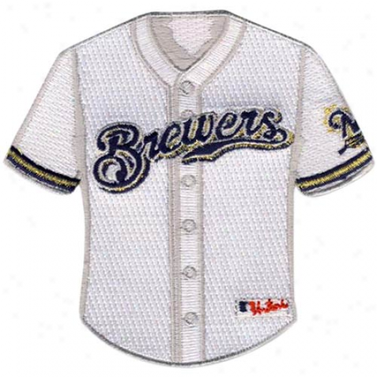 Milwaukee Brewers Home Jersey Collectible Patch