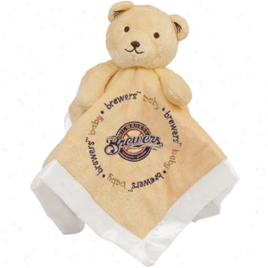 Milwaukee Brewers Infant Snuggle Bear Blanket