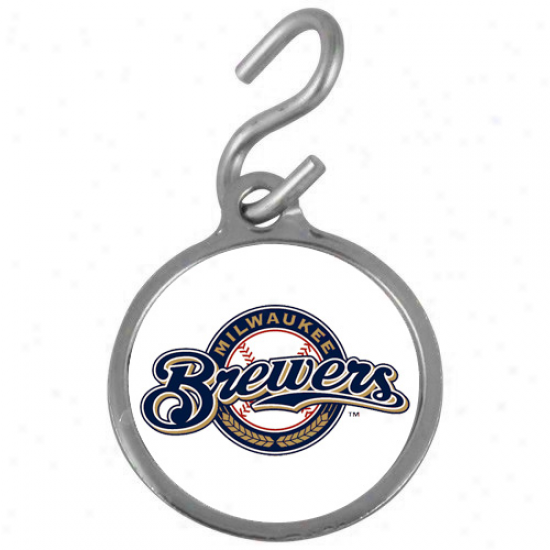 Milwaukee Brewers Pet Id Tag