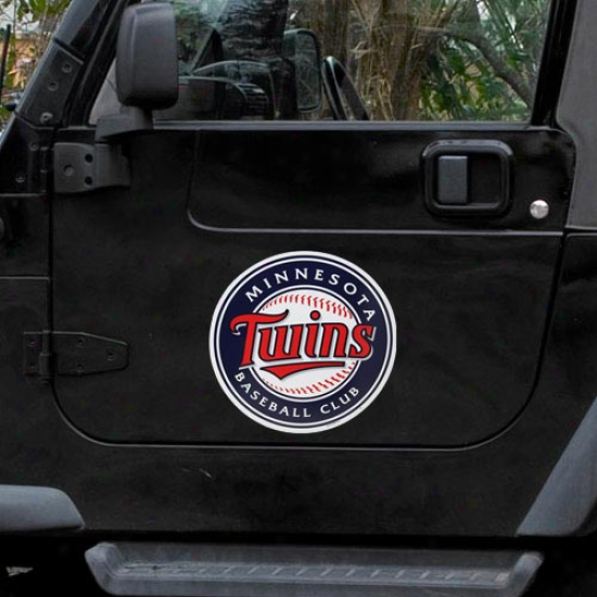 Minnesota Twinss 12'' Team Logo Car Magnet