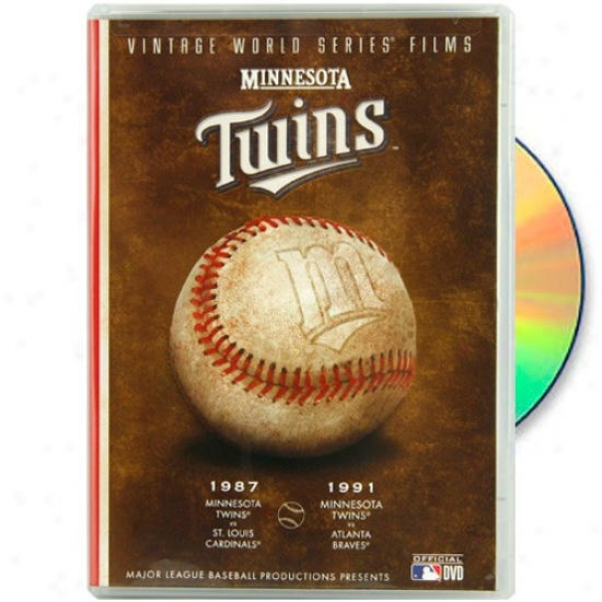 Minnesota Twins 1987 & 1991 Vintage World Series Films Dvd