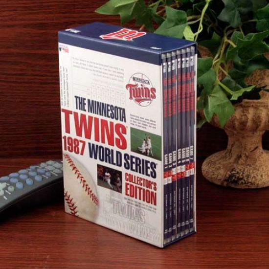 Minnesota Twins 1987 World Series Collector's Edition 7-disc Dvd Set