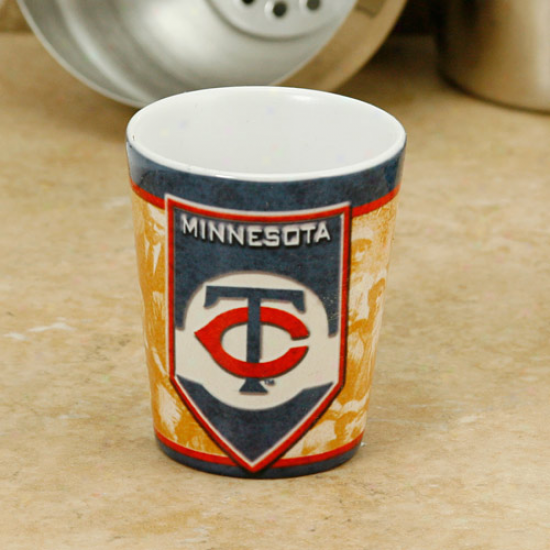 Minnesota Twins 2oz. Nostalgic Shot Glass