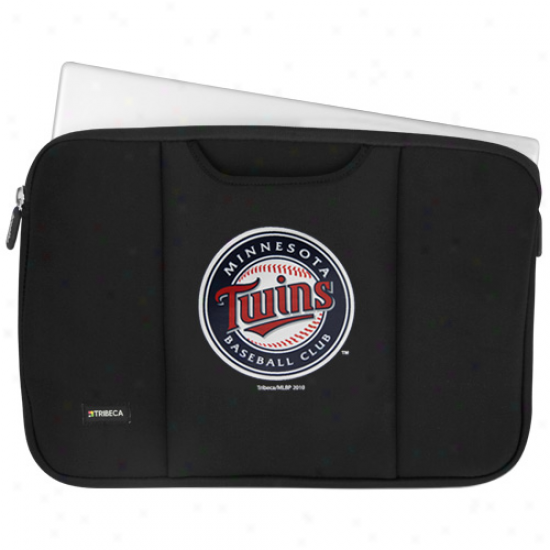 Minnesota Twins Black 13'' Notebook Breathe Sleeve