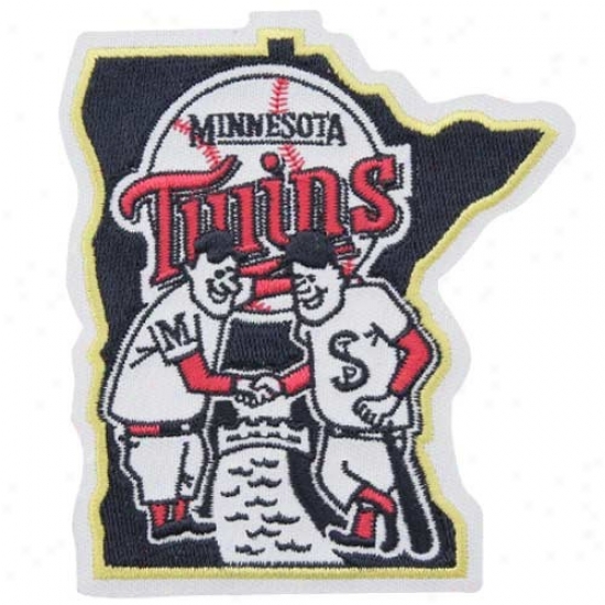 Minnesota Twins Ebroidered Team Logo Collectible Patfh