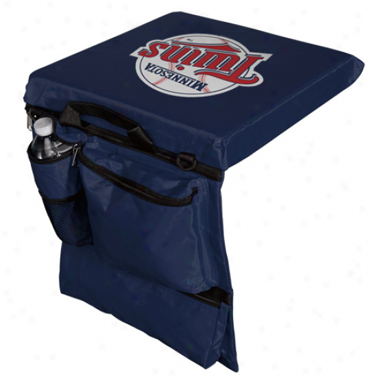 Minnesota Twins Navy Blue Utility Stadium Seat Cushion