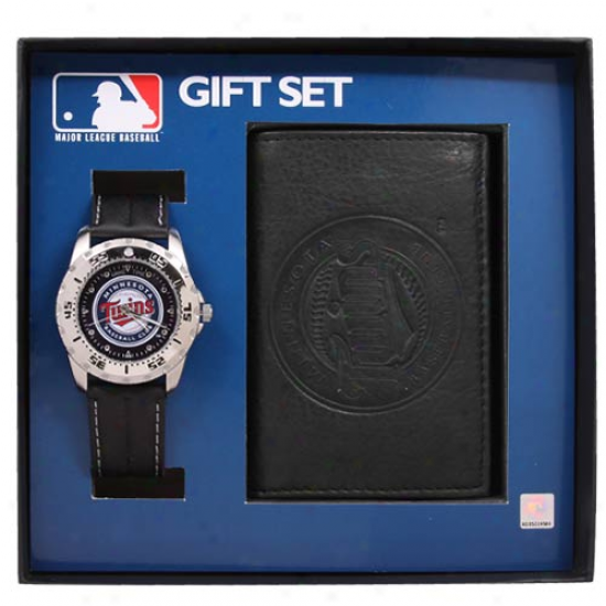 Minnesota Twins Keep guard & Wallet Gift Set