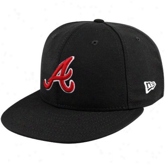 Just discovered Era Atlanta Braves Black League Basic Fitted Hat-