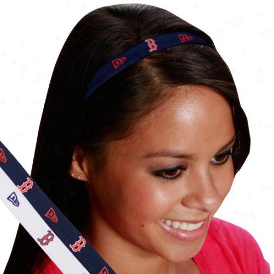 New Era Boston Red Sox 2-pack Jumbo Elastic Headbands