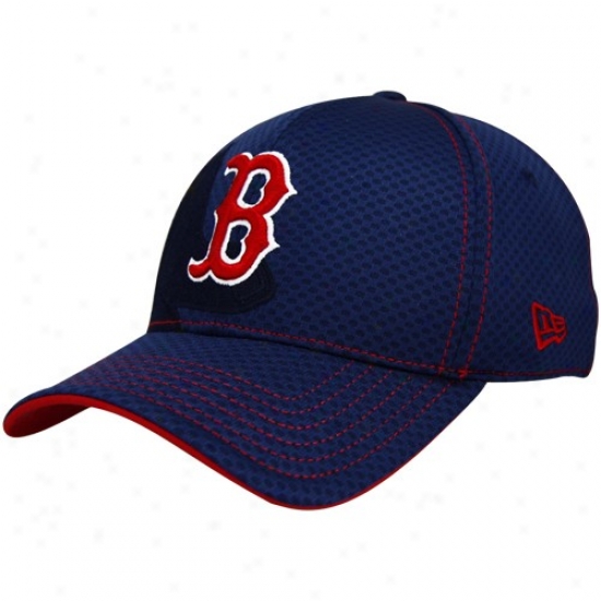 Novel Era Boston Red Sox Navy Blue Acl 39thirty Flex Fit Hat