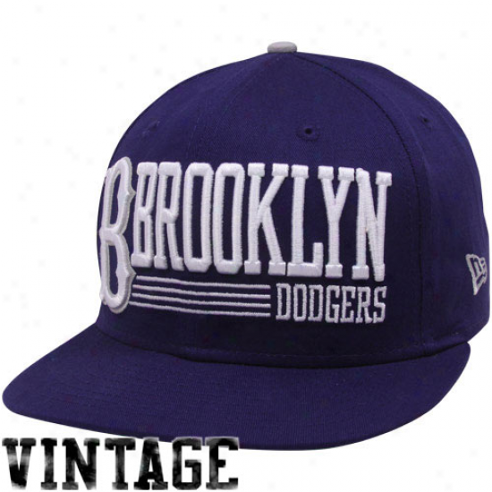 New Era Brooklyn Dodgers Royal Blue Retro Look 9fifty Snapback Adjustable Cardinal's office