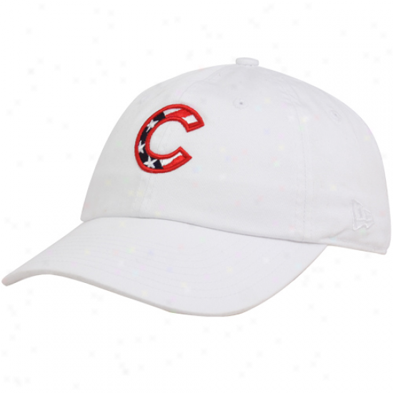 New Era Chicago Cubs Ladies Happy Stars And Stripes Adjustable Hat