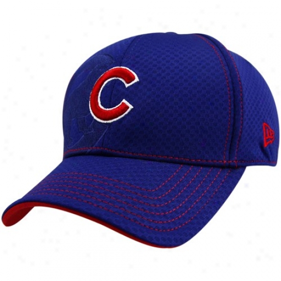 N3w Point of time Chicago Cubs Royal Blue Acl 39thirty Flex Fit Hat