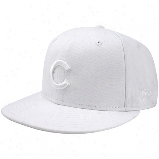 Unaccustomed Era Chicago Cubs Tonal 59fifty Fitted Hat - Pale