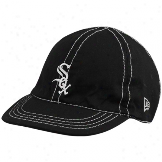 New Era Chicago White Sox Toddler Black-gray Mesa Reversible Hat