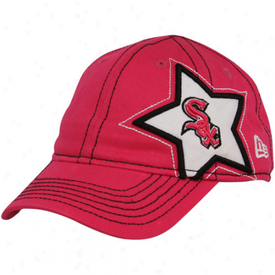 New Era Chicago White Sox Toddler Girls Pink Sidestar Adjustable Cardinal's office