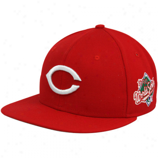 New Era Cincinnati Reds Red 1990 World Series 59fifty Fitted Hat