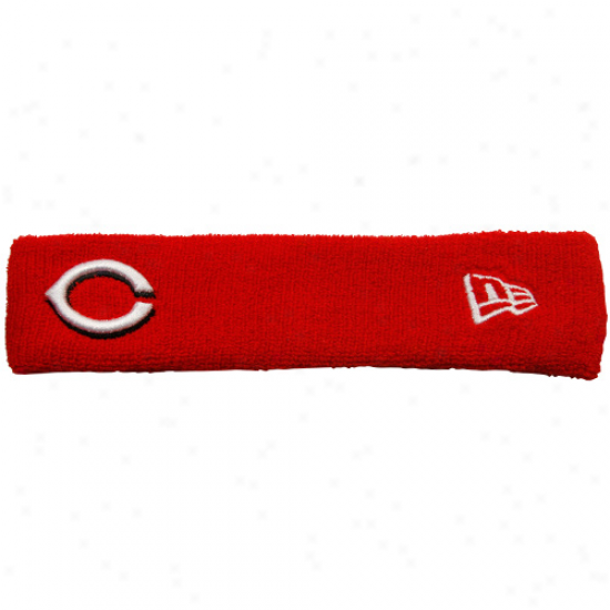 New Era Cincinnati Reds Red Team Headband