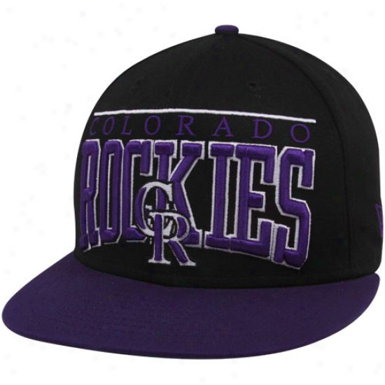 New Epoch Colorado Rockies Black 9fifty Le Arch Snapback Adjustable Cardinal's office