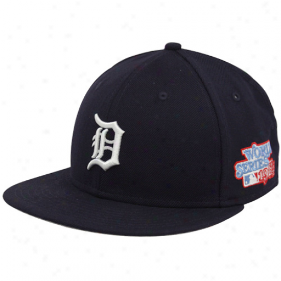 New Era Detroit Tigers Ships of war Blue 1984 World Series 59fifty Fitted Hat