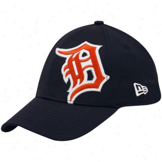 Just discovered Era Detroit Tigers Navy Blue Side Patch 39thirty Stretch Fit Hat