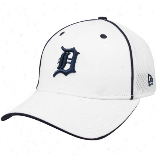 New Era Detroit Tigers White Neo 39thirty Flex Fit Hat