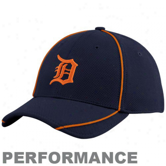 New Era Detroit Tigers Youh Batting Practice Performance Flex Fit Hat - Navy Blue