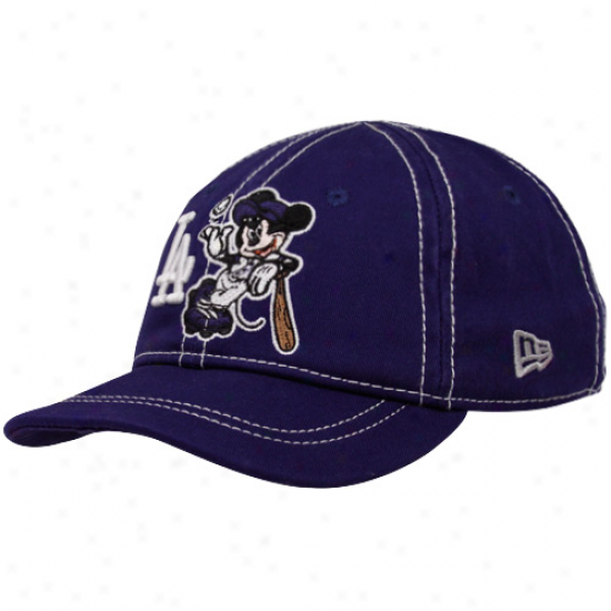 New Era L.a. Dodgers Infant Navy Melancholy Mick3y Jr. Essentials Hat