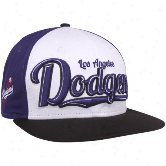 New Eta L.a. Dodgers White-blue-black 9fifty Script Move forward Snapback Adjustable Cardinal's office