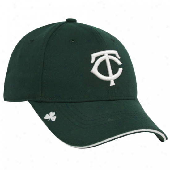New Era Minnesota Twins Kelly Green Hooley Pinch Hitter Adjustable Hat