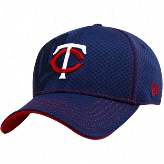 New Epoch Minnesota Twins Navy Blue Acl 39thirty Flex Fit Hat