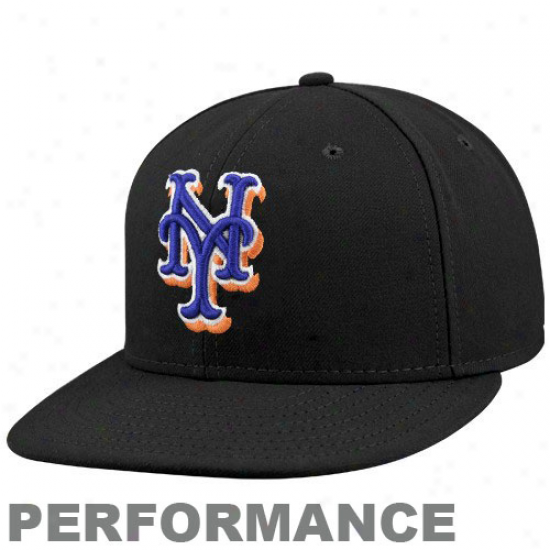 New Era New York Mets Authentic On-field Performance Fitted Hat - Dismal