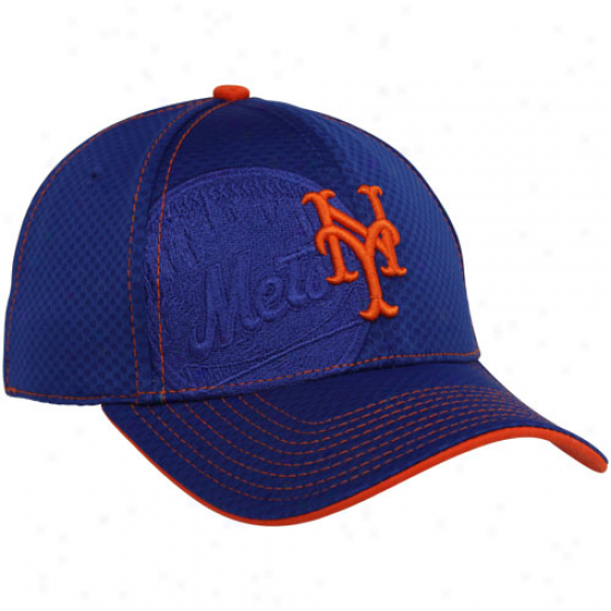 New Era New York Mets Royal Blue Acl 39thirty Flex Fit Hat