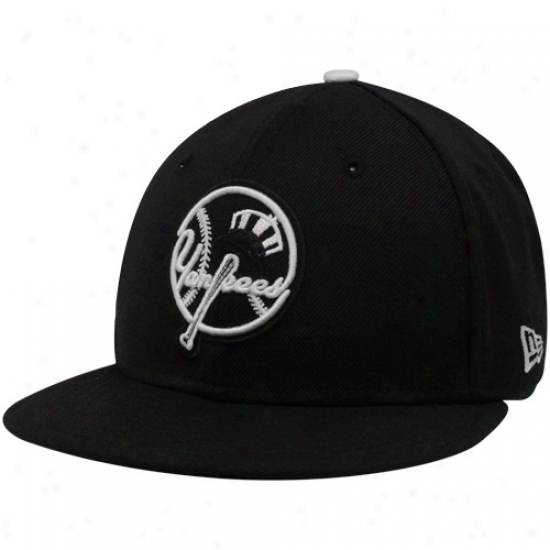 Nee Era New York Yankees Black Tonal Pop 59fifty Fitted Hat