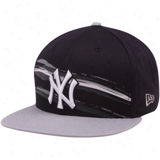 New Era New York Yanmees Ships Blue Fantabulous 9fifty Snapback Adjustable Hat