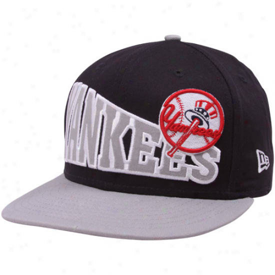 New Era New York Yankees Navy Blue-gray Stoked Snapback Hat