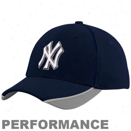 New Era New York Yankees Youth Batting Acting out Playing Flex Fit Hat - Navy Blue